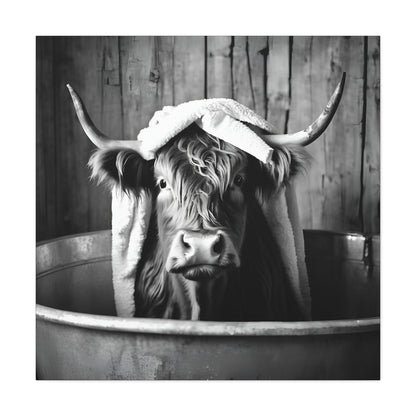 Highland Cow Bathtub