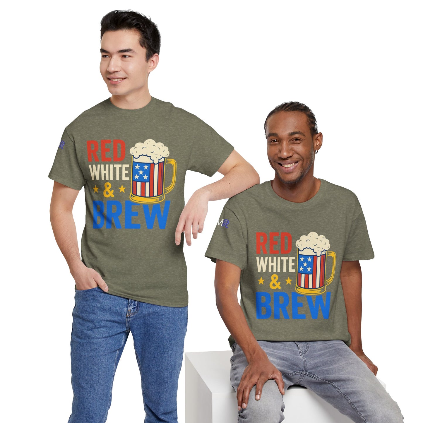 Men's Red, White & Brew