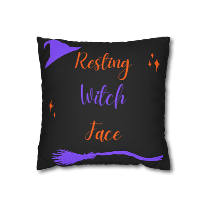Resting Witch Face Pillowcase