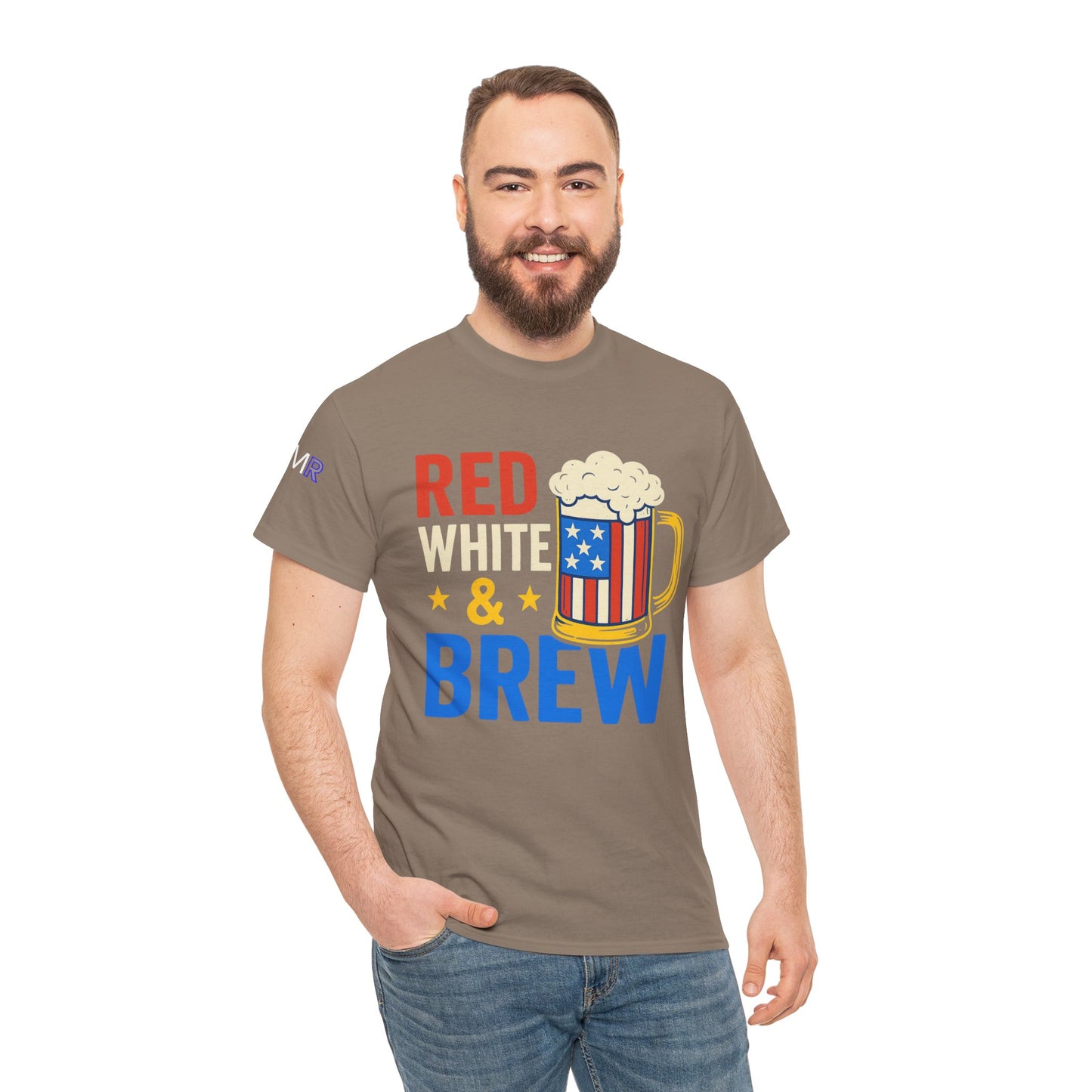 Men's Red, White & Brew