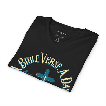 Bible Verse a Day Shirt, Christian Faith T-Shirt, Jesus Shirt, Spiritual Warfare Tee, Christian Motivational Clothing, Faith Based Apparel