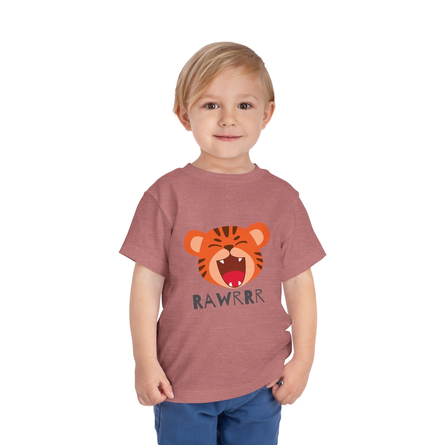 Toddler Tiger Tee - Fun Kids Shirt, Kids Gift, Birthday Outfit, Animal Lover Tee, Jungle Theme Clothing
