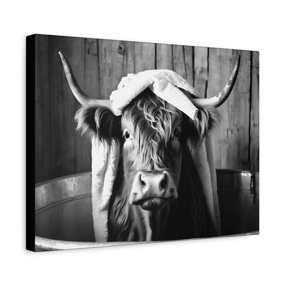 Highland Cow Bathtub