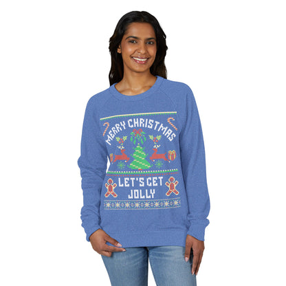 Merry Christmas, Let's Get Jolly - Crewneck Sweatshirt