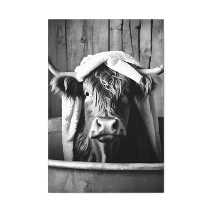 Highland Cow Bathtub