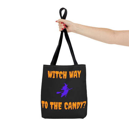 Witch Way to the Candy - Halloween Tote