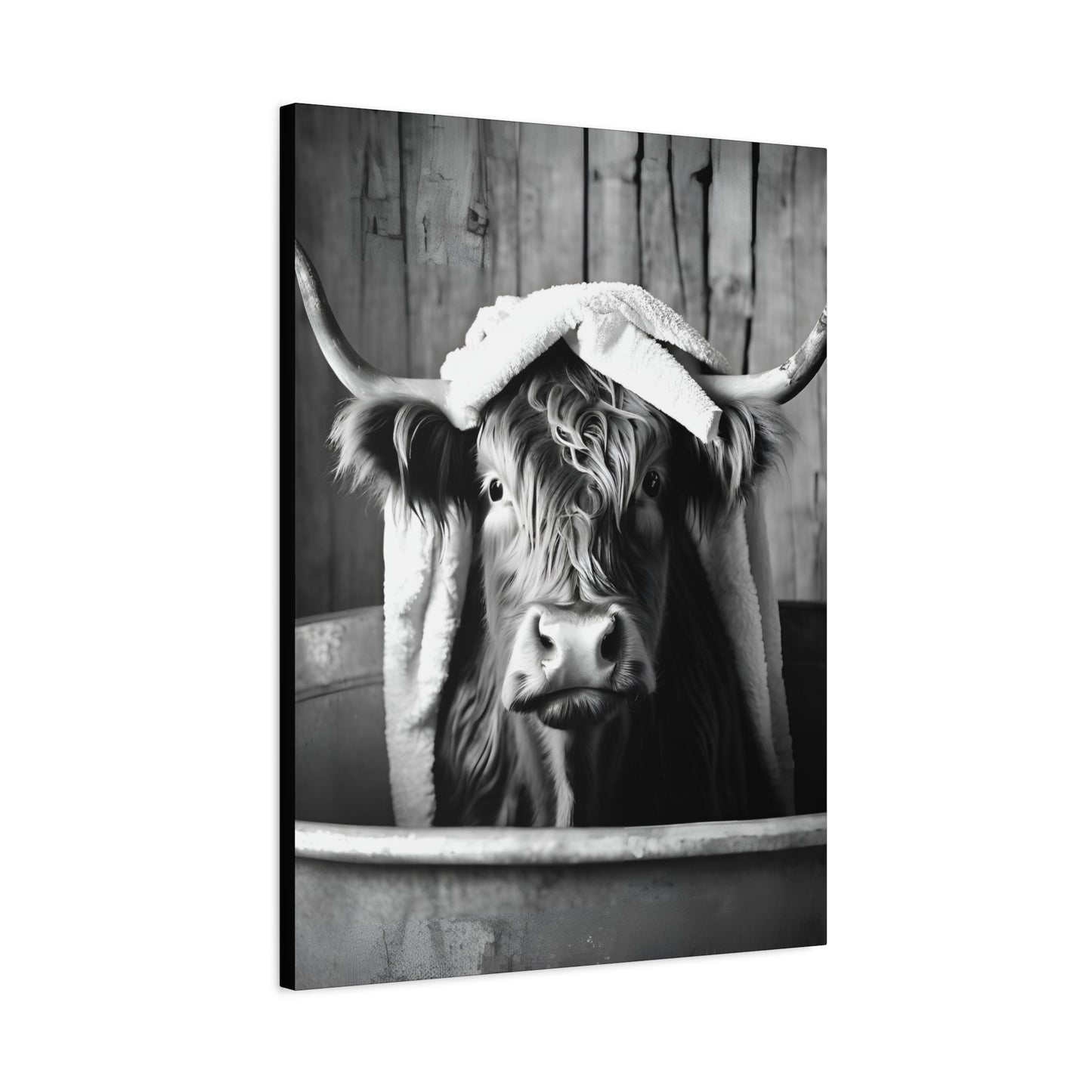 Highland Cow Bathtub