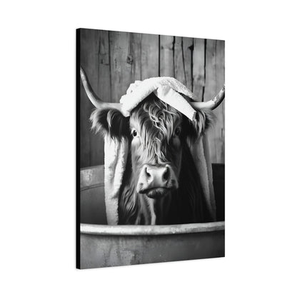 Highland Cow Bathtub