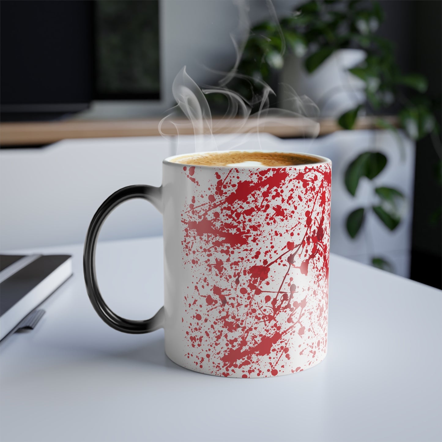 Blood Splatter Color Changing Mug