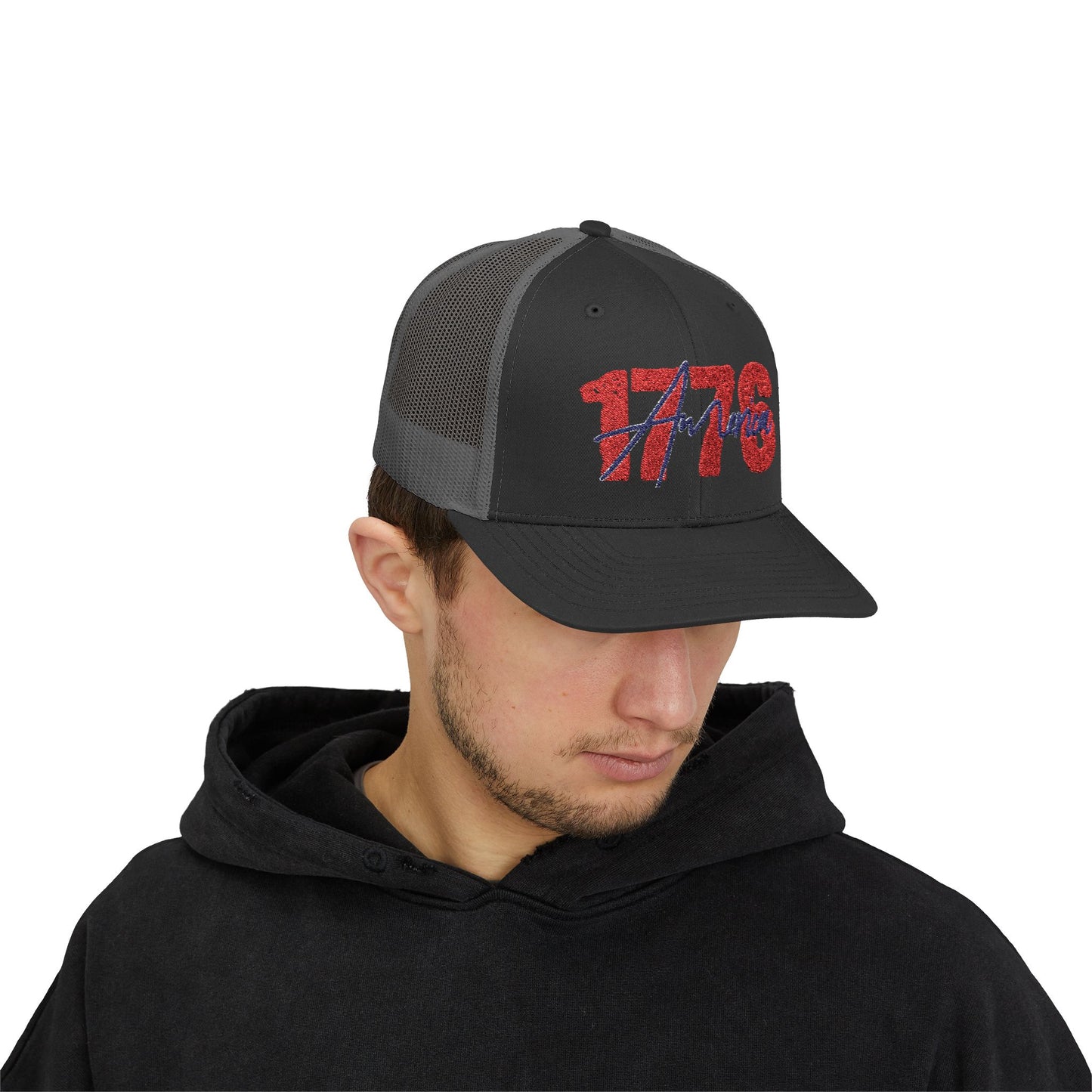 1776 America Snapback Trucker Cap