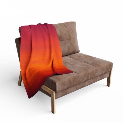 Sunset Gradient Arctic Fleece Blanket