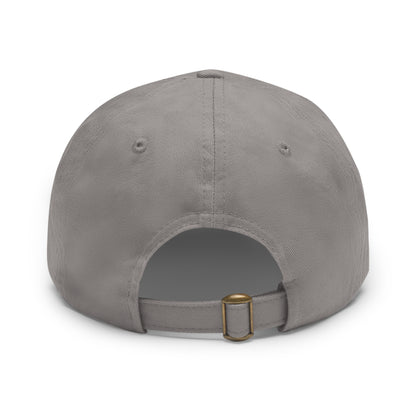 Deer Hunter - Leather Patch Dad Hat - Casual Style for Outdoor Adventures