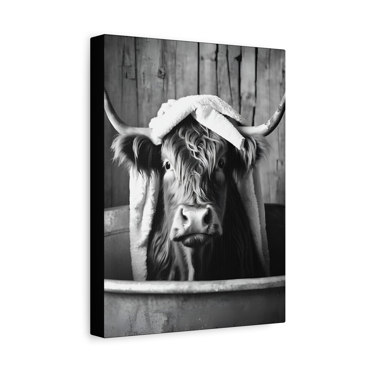 Highland Cow Bathtub