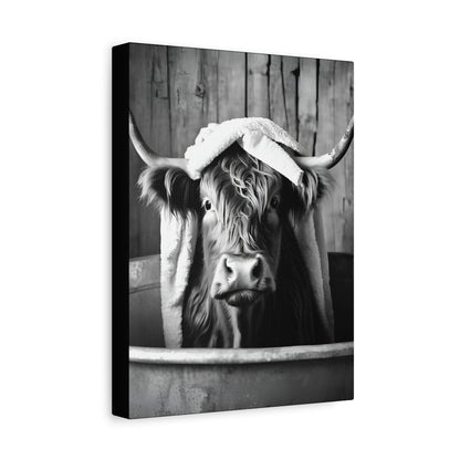 Highland Cow Bathtub