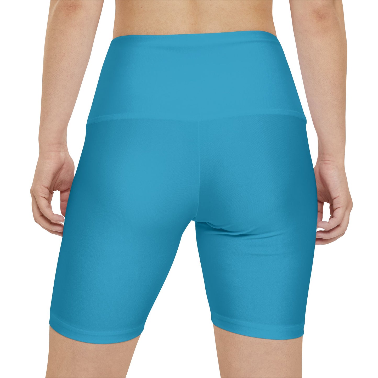 Turquoise Yoga Shorts