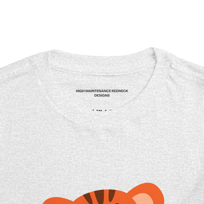 Toddler Tiger Tee - Fun Kids Shirt, Kids Gift, Birthday Outfit, Animal Lover Tee, Jungle Theme Clothing