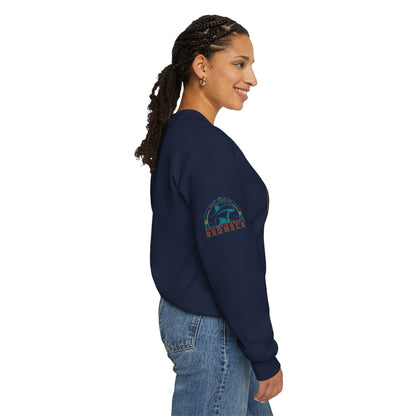 Nonna Rose Crewneck Sweatshirt — Floral Italian Grandma Gift