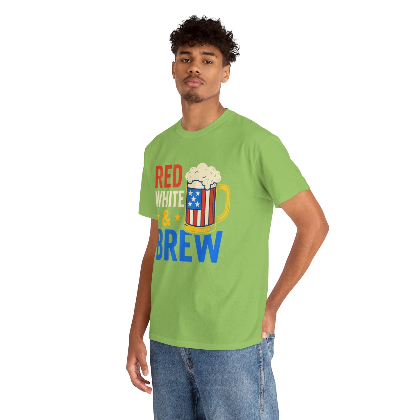 Men's Red, White & Brew