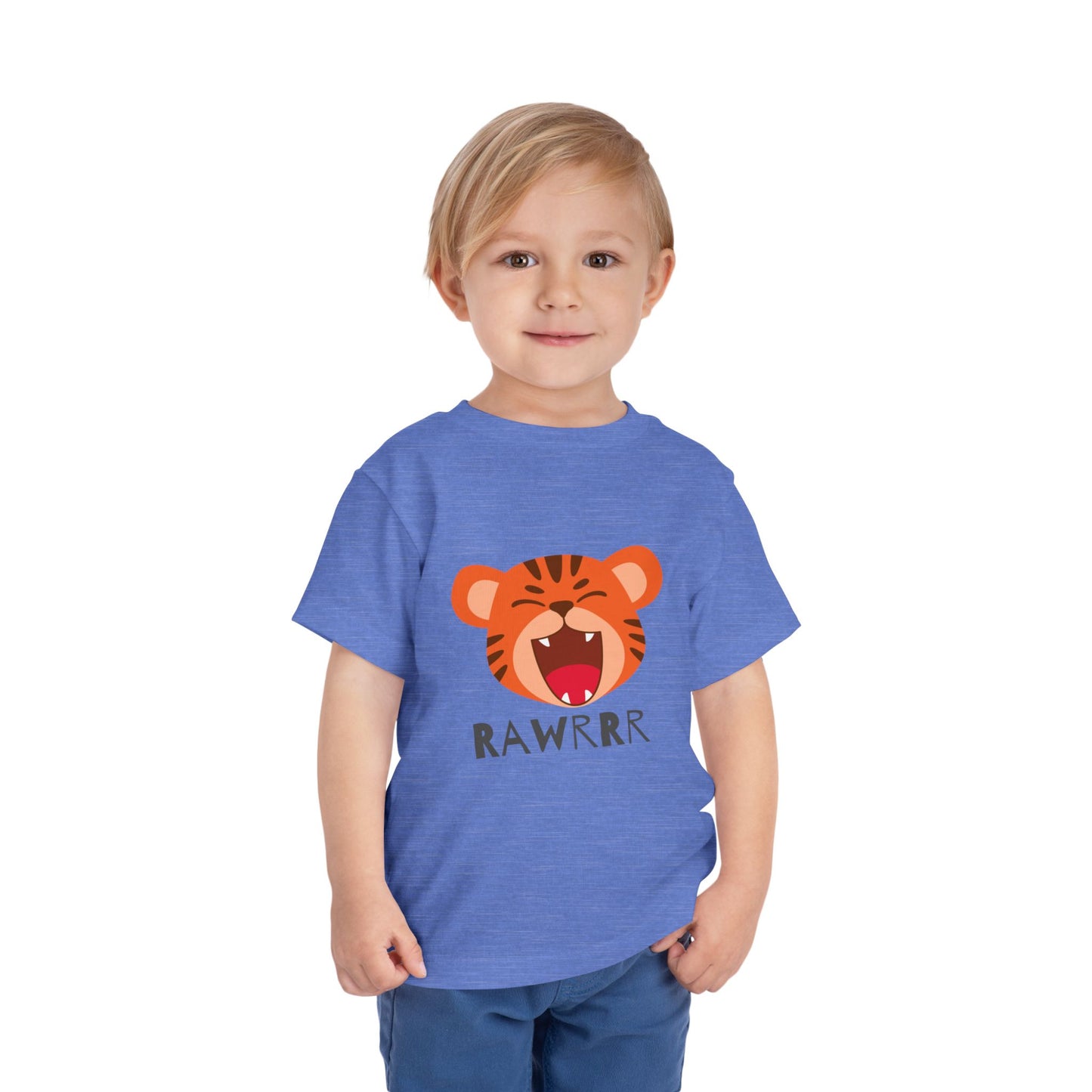 Toddler Tiger Tee - Fun Kids Shirt, Kids Gift, Birthday Outfit, Animal Lover Tee, Jungle Theme Clothing