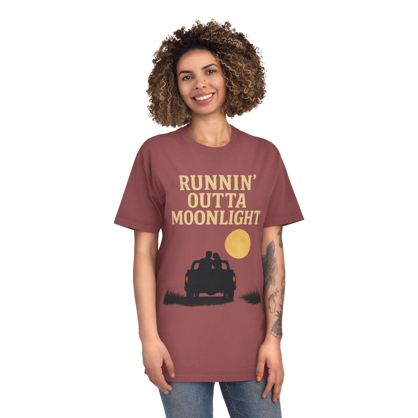 Runnin' Outta Moonlight - Faded Tee