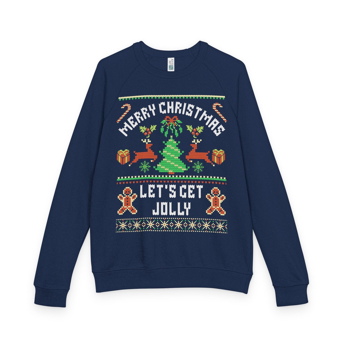 Merry Christmas, Let's Get Jolly - Crewneck Sweatshirt