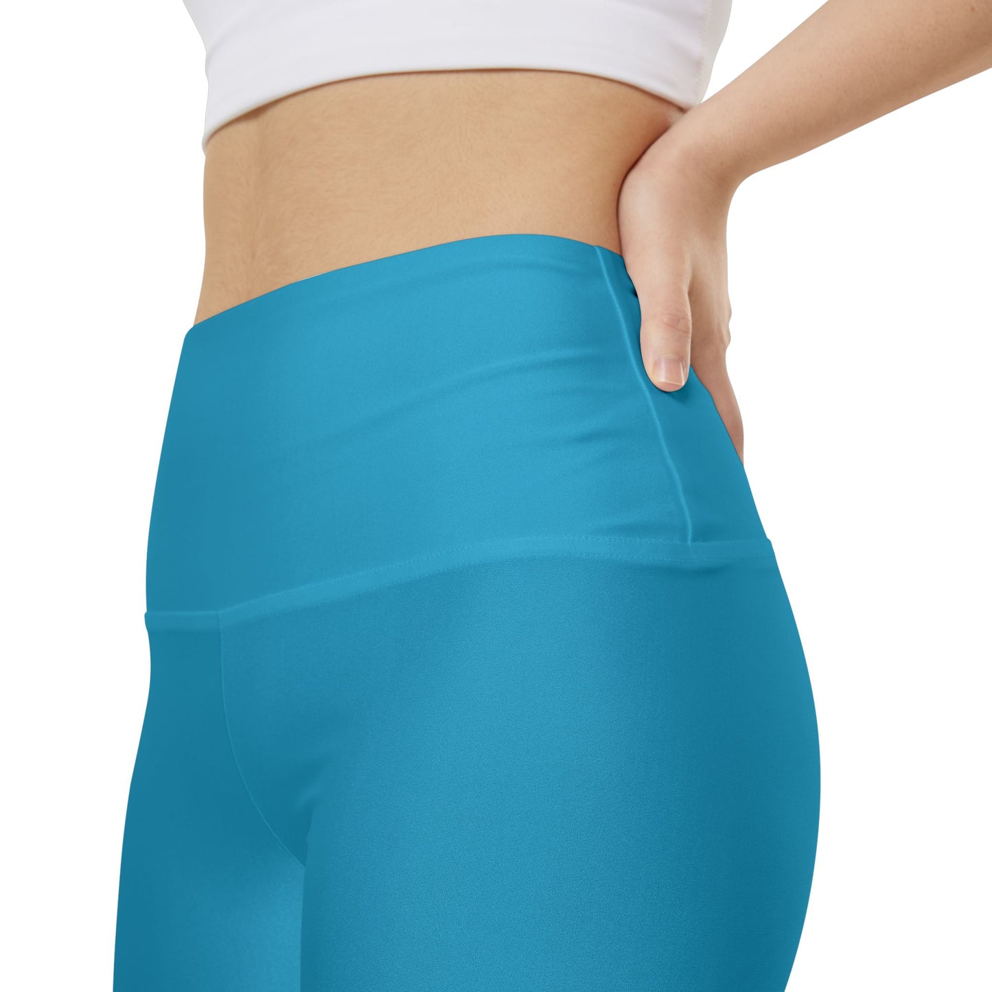 Turquoise Yoga Shorts