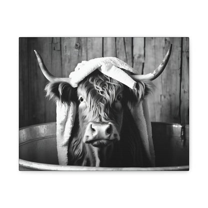 Highland Cow Bathtub