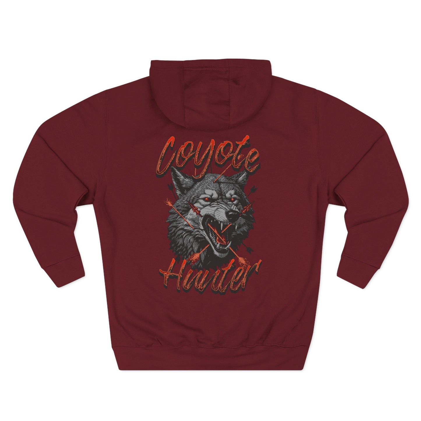 Coyote Hunter - Men's Fleece Hoodie