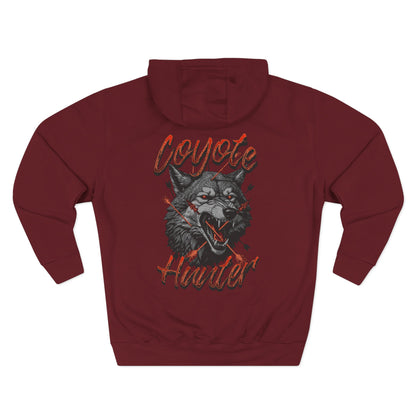 Coyote Hunter - Men's Fleece Hoodie