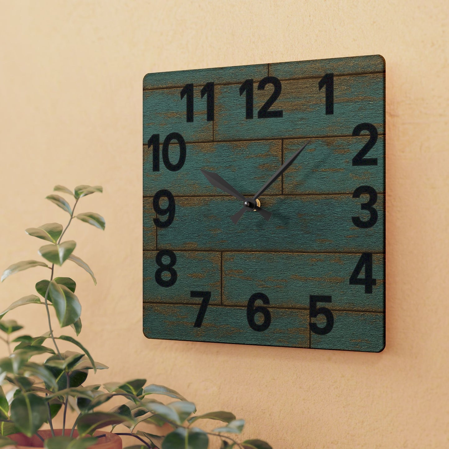 Rustic Wall Clock