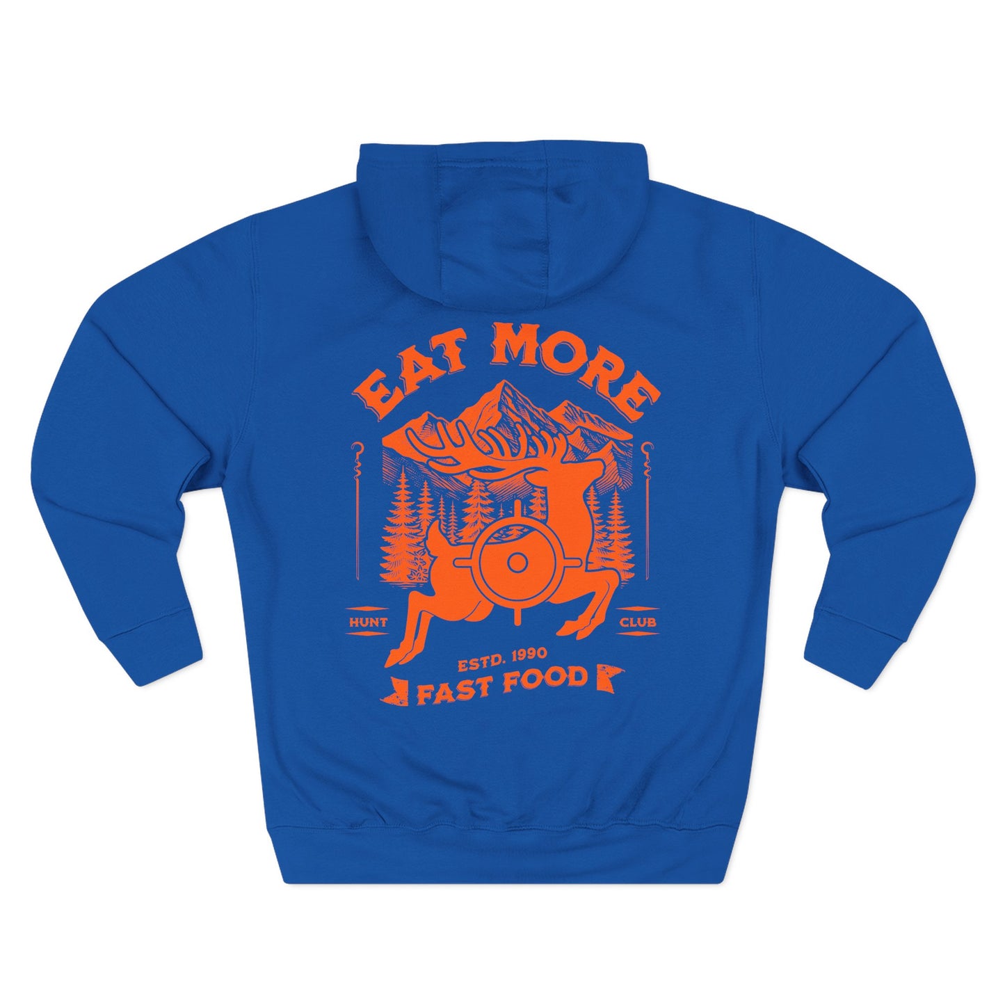 Eat More Fast Food Fleece Hoodie