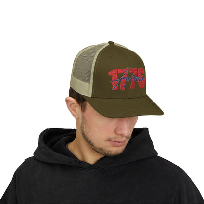 1776 America Snapback Trucker Cap