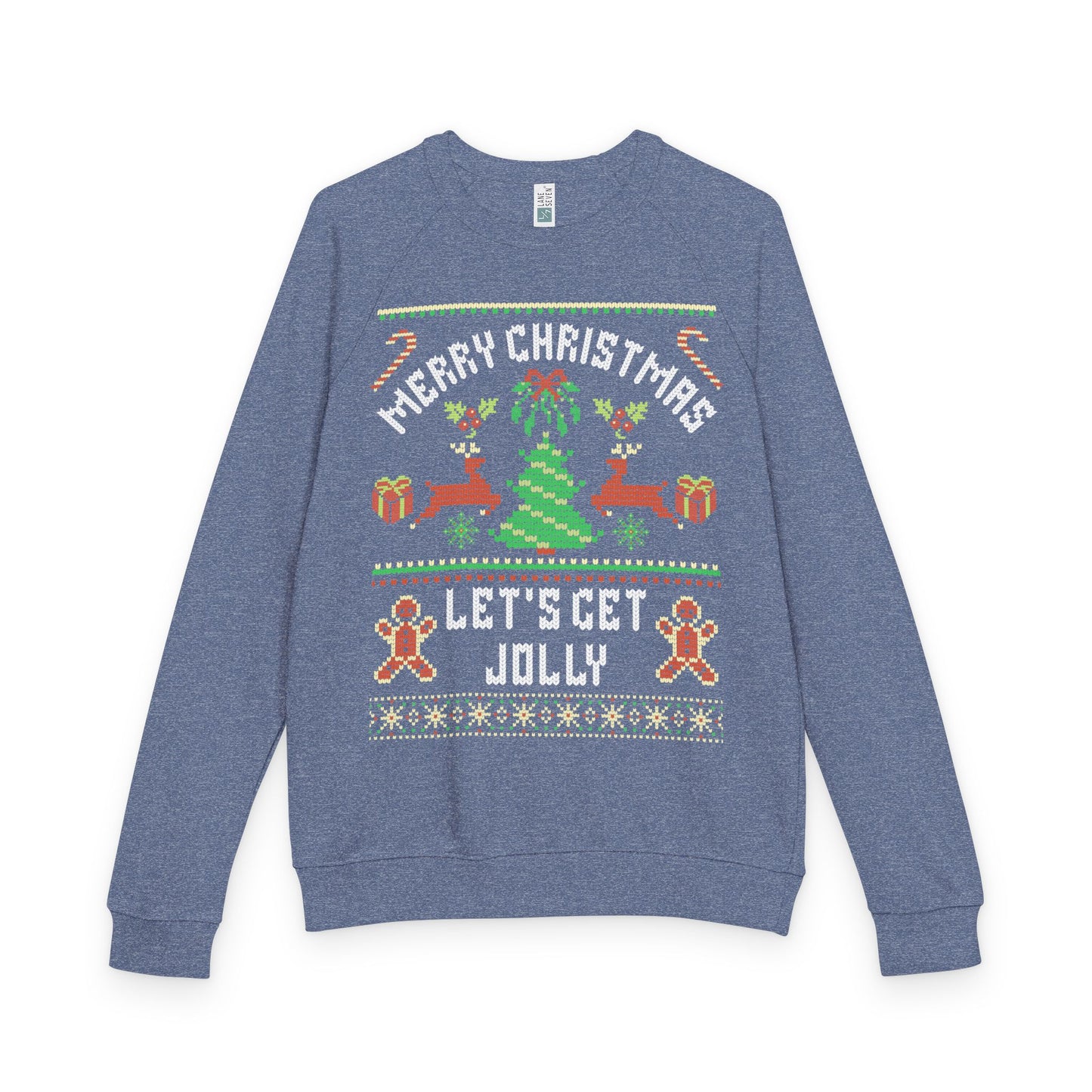 Merry Christmas, Let's Get Jolly - Crewneck Sweatshirt