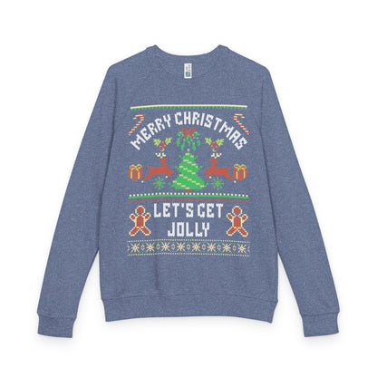 Merry Christmas, Let's Get Jolly - Crewneck Sweatshirt