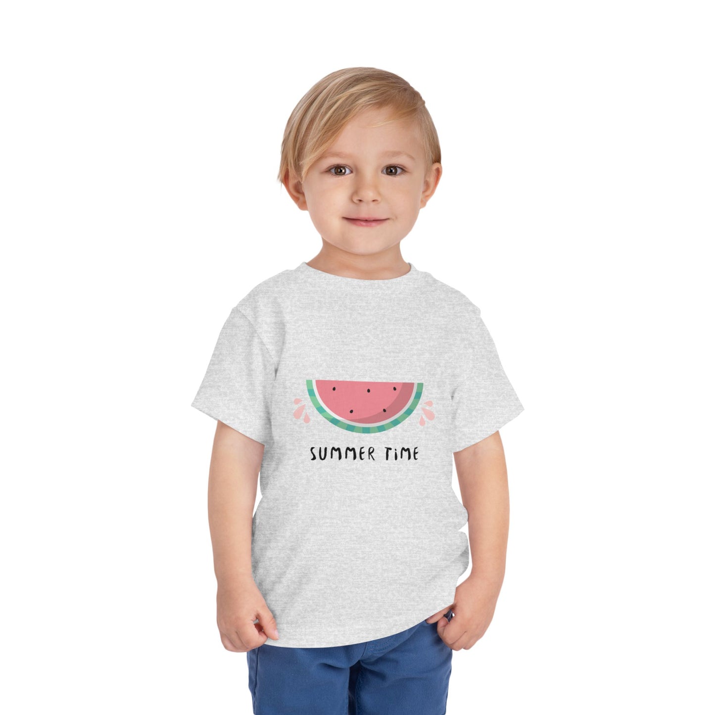 Toddler Summer Watermelon Tee - Cute Short Sleeve Shirt for Kids
