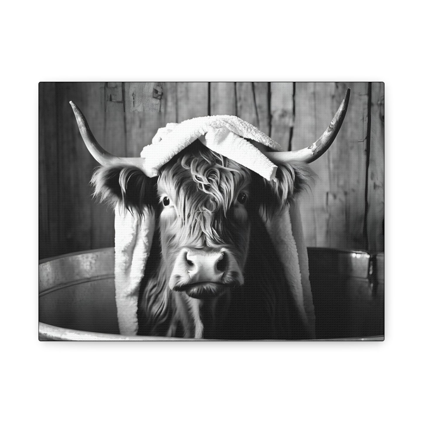 Highland Cow Bathtub