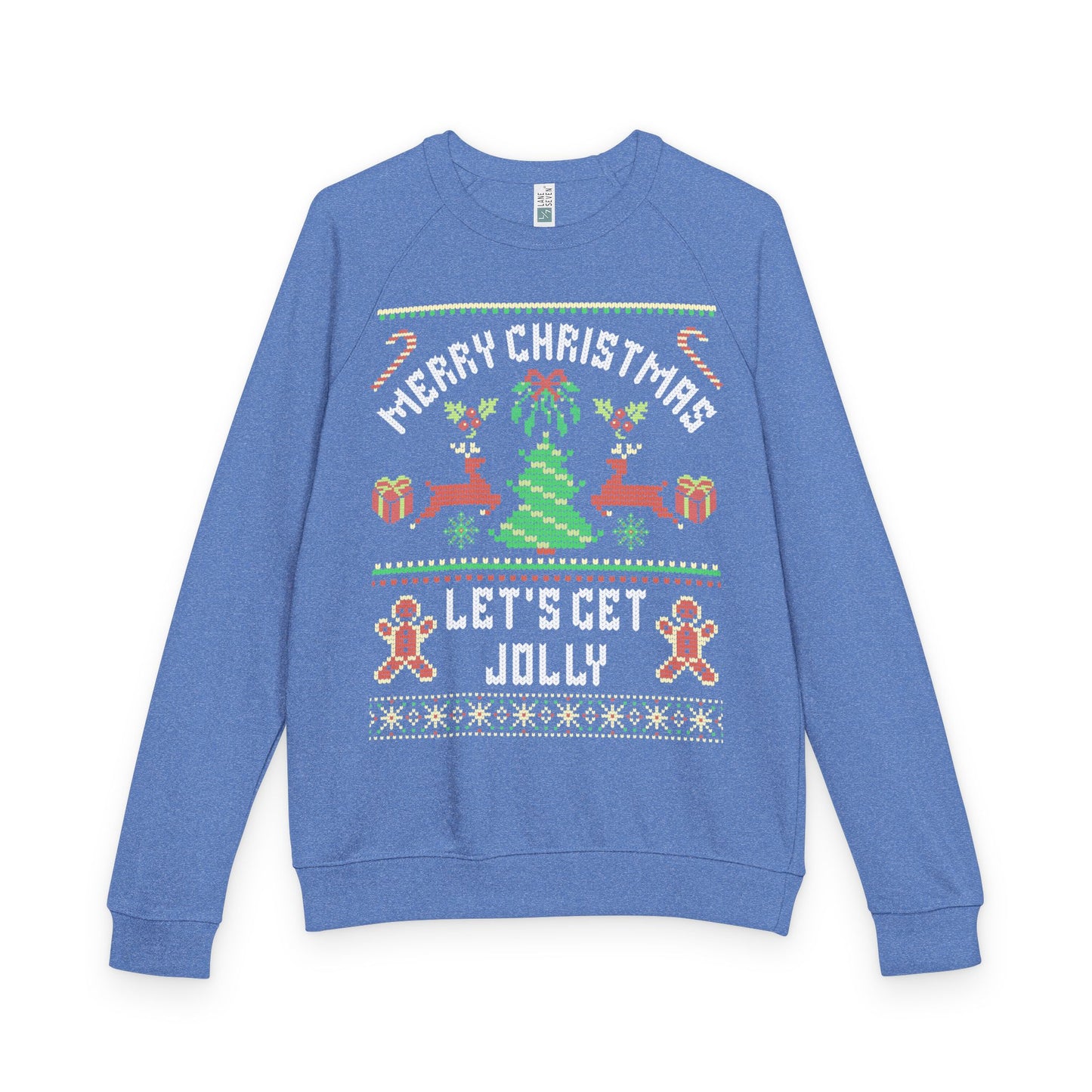 Merry Christmas, Let's Get Jolly - Crewneck Sweatshirt