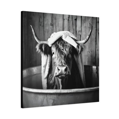 Highland Cow Bathtub