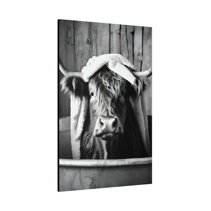 Highland Cow Bathtub