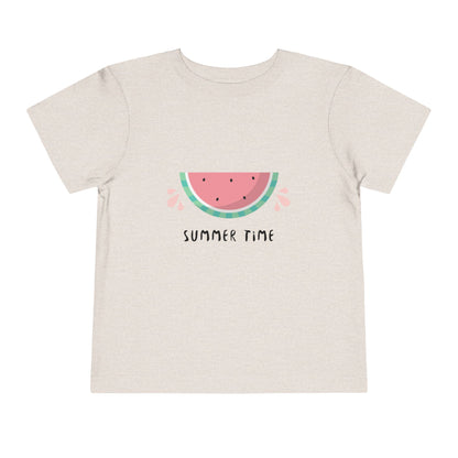 Toddler Summer Watermelon Tee - Cute Short Sleeve Shirt for Kids