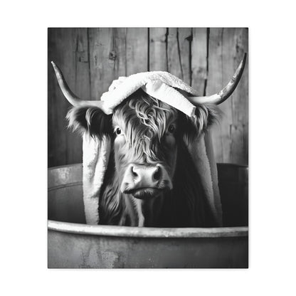 Highland Cow Bathtub