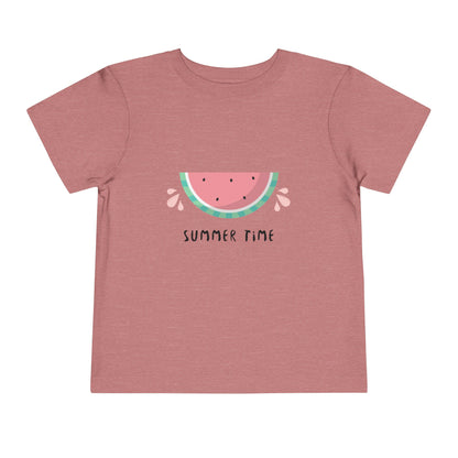 Toddler Summer Watermelon Tee - Cute Short Sleeve Shirt for Kids