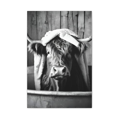 Highland Cow Bathtub