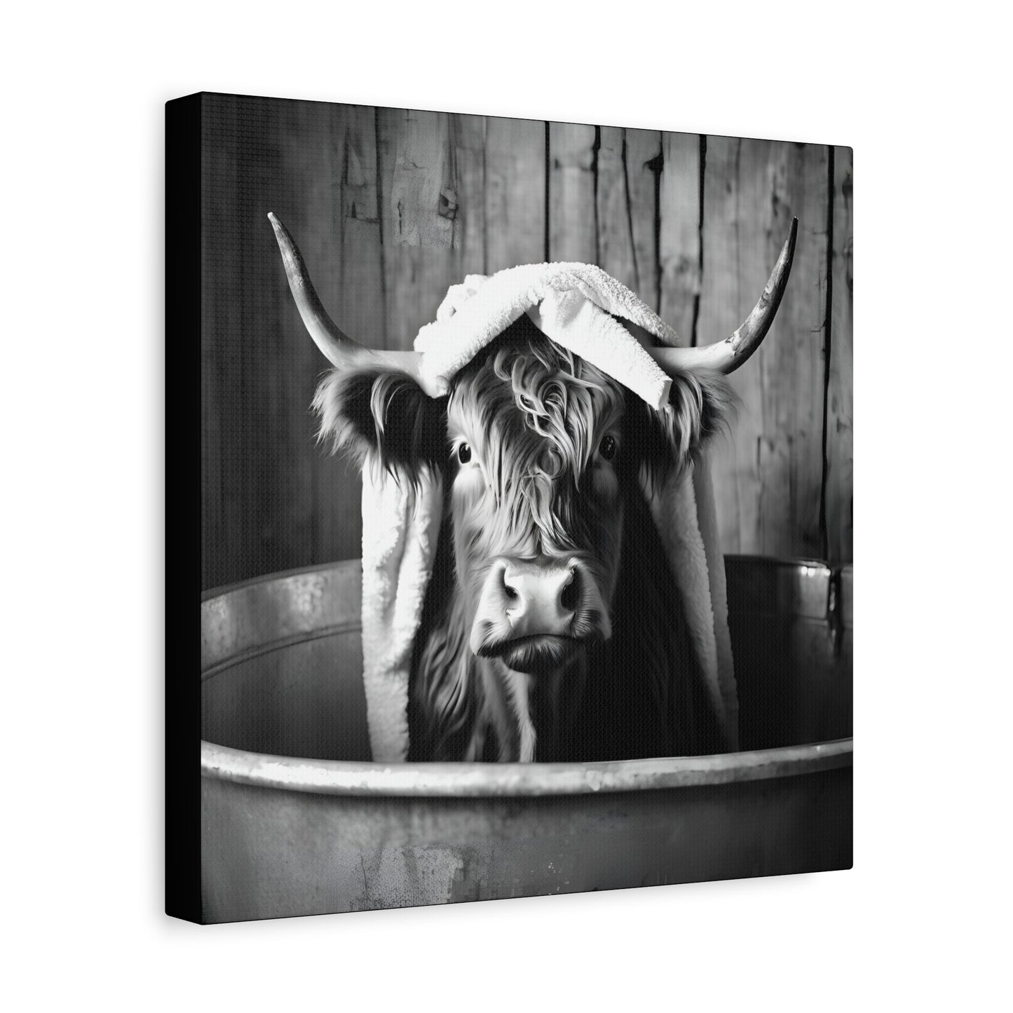 Highland Cow Bathtub