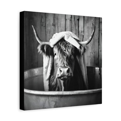Highland Cow Bathtub