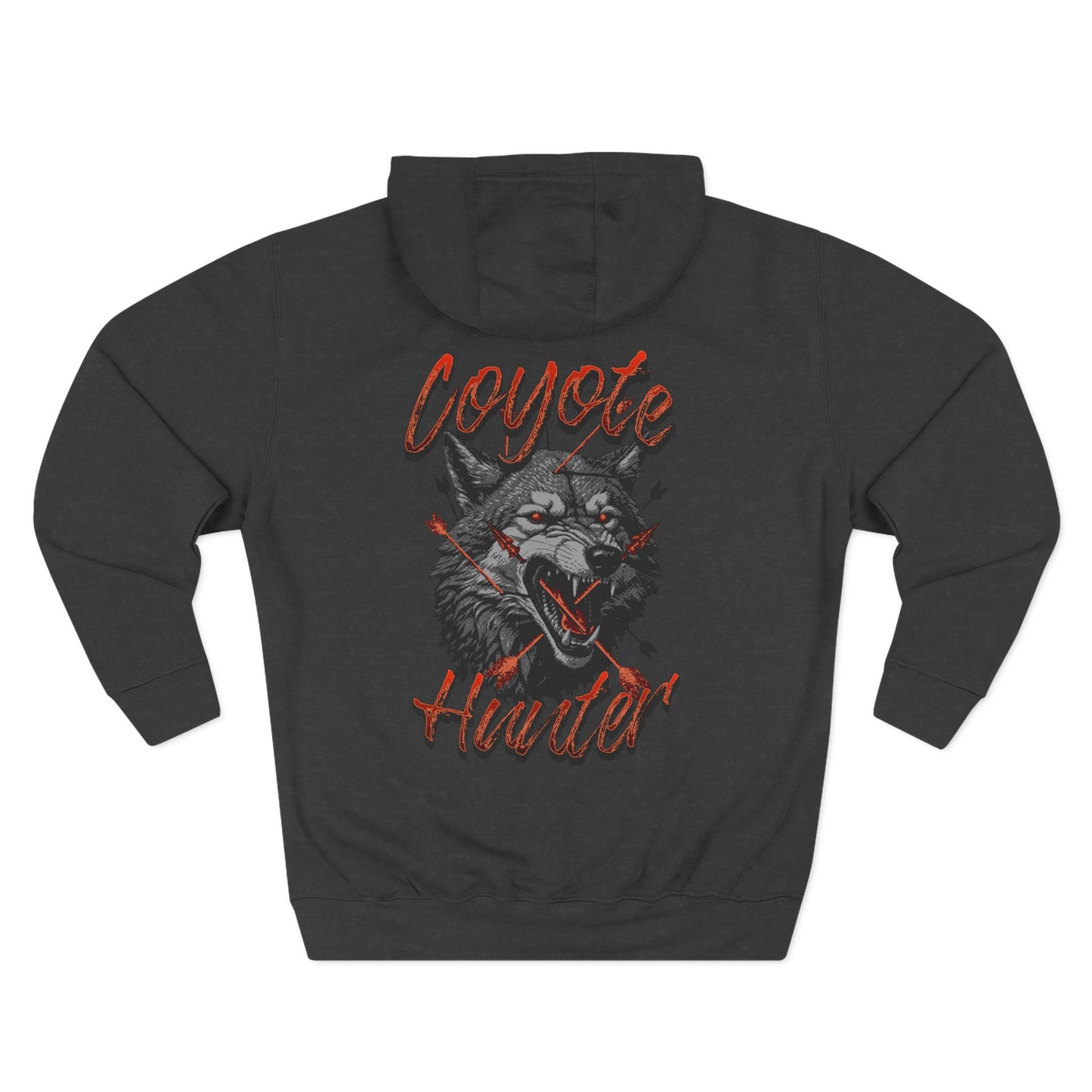 Coyote Hunter - Men's Fleece Hoodie