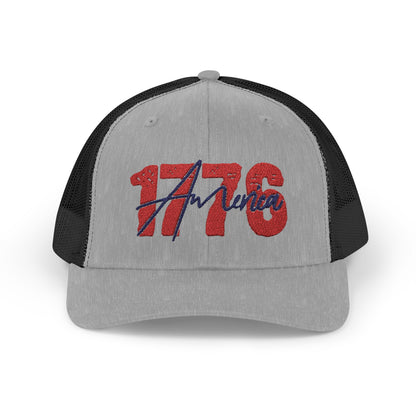 1776 America Snapback Trucker Cap