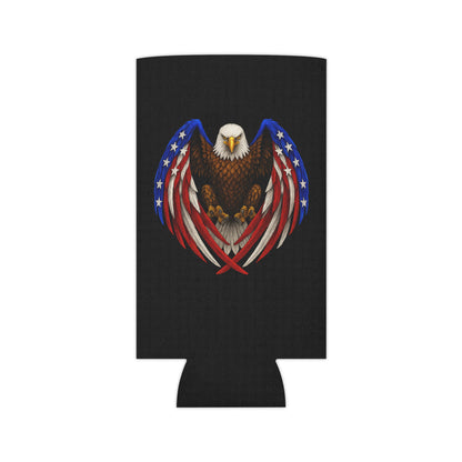 Patriotic Eagle Can Cooler