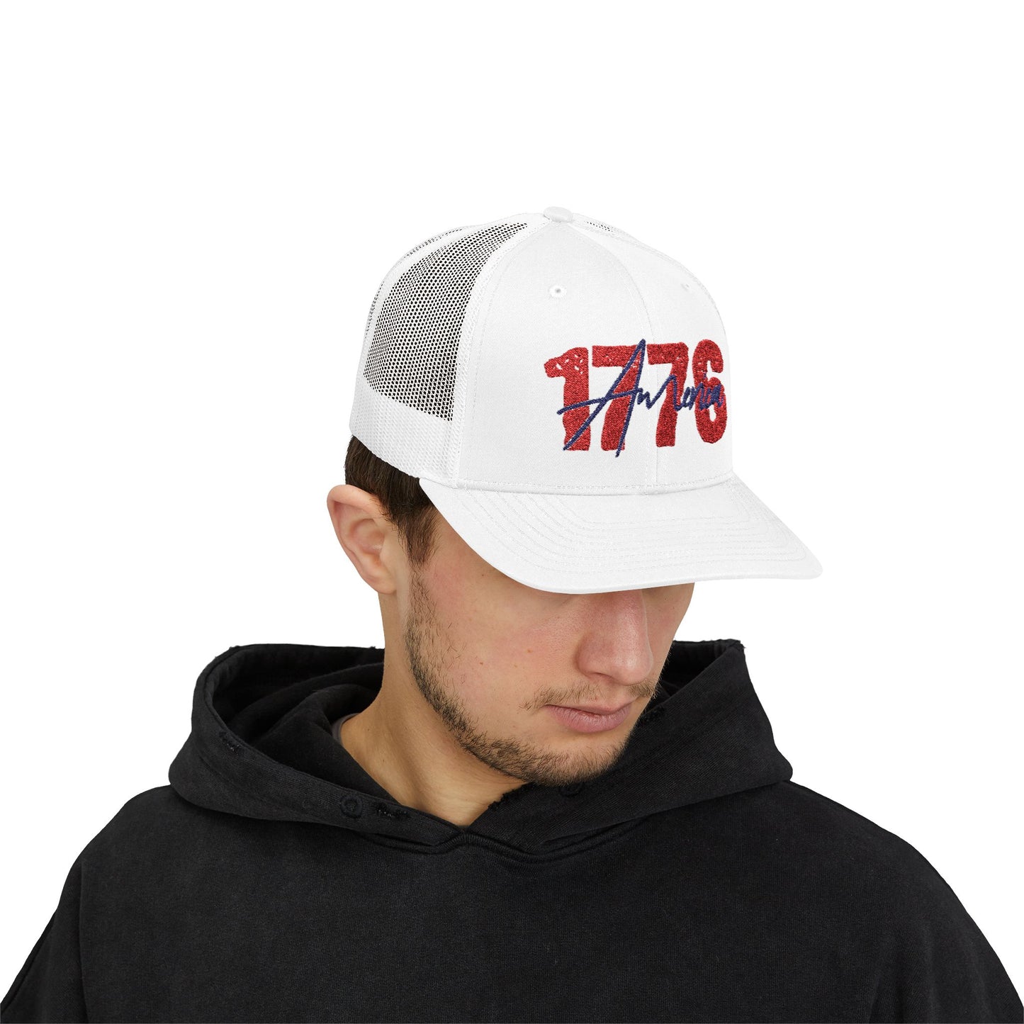 1776 America Snapback Trucker Cap
