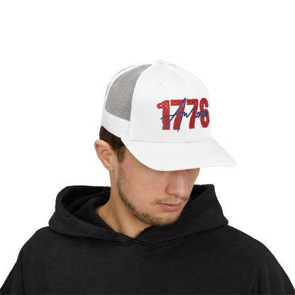 1776 America Snapback Trucker Cap